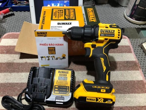 Dewalt DCD708D1 Máy khoan cầm tay 20Vmax/BL