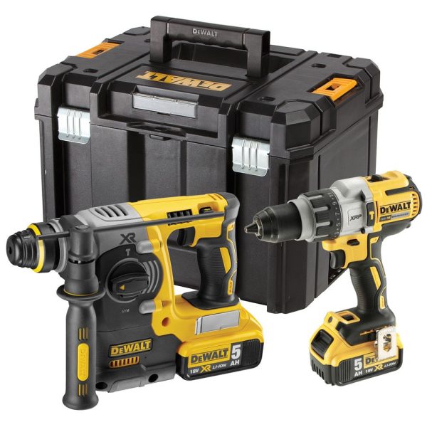 Dewalt DCK229P2T Combo máy DCD996 + DCH273