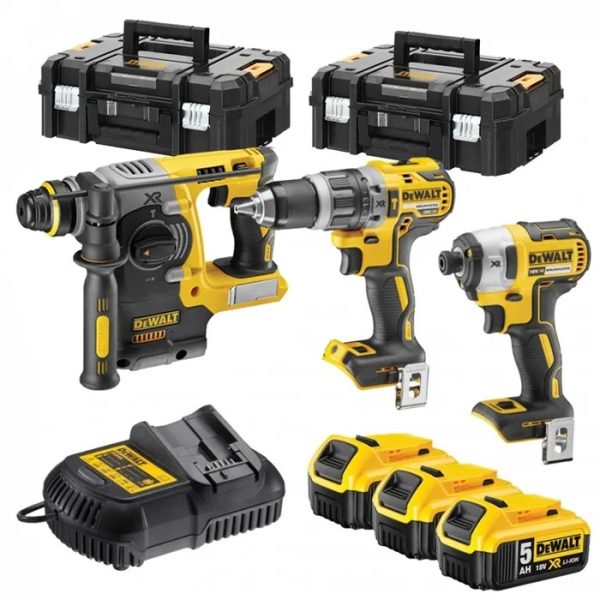 Dewalt DCK368P2T Combo máy DCD796 + DCF887 + DCH273