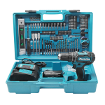 Makita DHP482SFX6 Máy khoan búa, vặn vít dùng pin(101 cái (kèm 01 pin 3.0 + sạc)