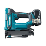 Makita DST121RFE Máy bắn đinh ghim dùng pin(đinh u 10mm) (kèm 02 pin 3.0 + sạc nhanh)