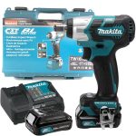 Makita TW161DSAE Máy siết bu lông dùng pin(12.7mm/bl) (kèm 02 pin 2.0 + sạc)