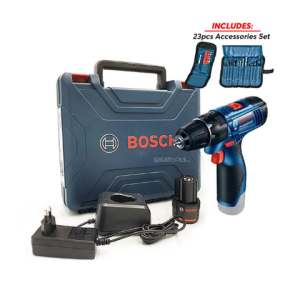 Bosch GSB 120-LI GEN II Máy khoan búa dùng pin 12V (1 pin + sạc 2 chấu + phụ kiện)