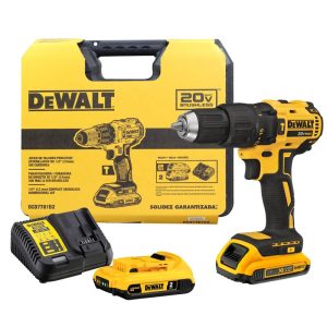 Máy khoan vặn vít dùng pin Dewalt DCD7781D2 (20V)(kèm 02 pin 2.0Ah + sạc)